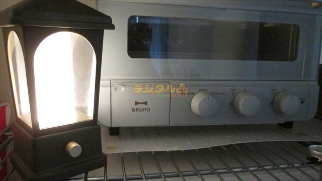 ブルーノのマルチLEDランタン「BOL005」をキッチンで使用